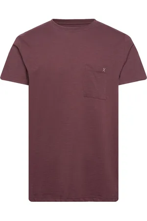 Clean Cut Kolding Organic Tee S/S Tops T-shirts Short-sleeved Purple