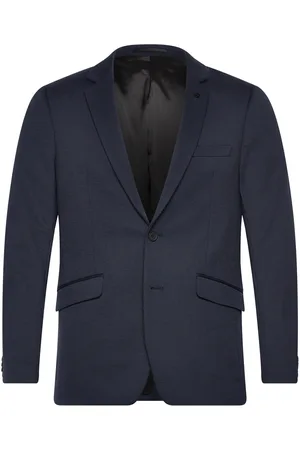 Clean Cut Milano Jersey Blazer Suits & Blazers Blazers Single Breasted Blazers Navy