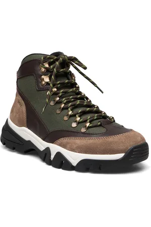 HUGO BOSS Chester_Halb_Ltcorny Korkeavartiset Tennarit Khaki Green