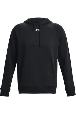 Under Armour Ua Rival Fleece Hoodie Sport Sweat-shirts & Hoodies Hoodies Black