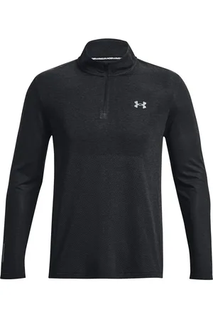 Under Armour Ua Seamless Stride 1/4 Zip Sport Sweat-shirts & Hoodies Sweat-shirts Black