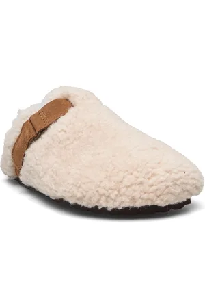 Shepherd Roma Sandaler Shoes Mules & Slip-ins Flat Mules Cream