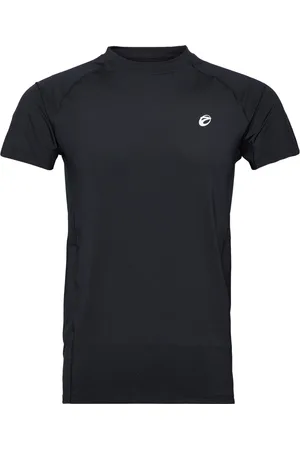ZEBDIA Men S/S Baselayer Sport Base Layer Tops Black