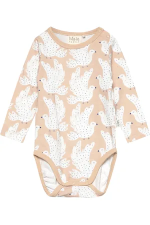 Ma-ia Family Pax Body Bodies Long-sleeved Beige