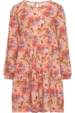 Ma-ia Family Varpu Klänning Dresses & Skirts Dresses Casual Dresses Long-sleeved Casual Dresses Orange
