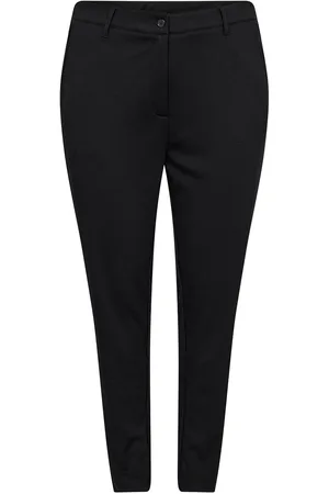 Wasabi Wa-Sina Bottoms Trousers Straight Leg Black