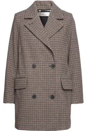INWEAR Peytoniw Blazer Coat Outerwear Coats Winter Coats Brown