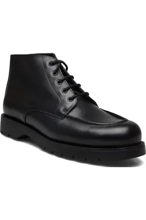 Kleman Oxal Kp Designers Boots Lace Up Boots Black
