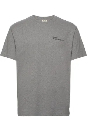 Black Halo Essential T-Shirt Sport T-shirts Short-sleeved Grey