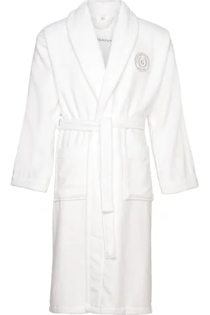 GANT Crest Robe Aamutakki White