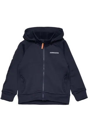 Didriksons Corin Kids Fz 8 Sport Sweat-shirts & Hoodies Hoodies Navy