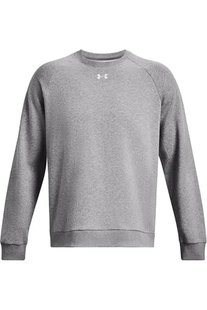 Under Armour Ua Rival Fleece Crew Sport Sweat-shirts & Hoodies Sweat-shirts Grey