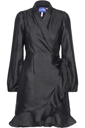 Crās Lindacras Dress Lyhyt Mekko Black