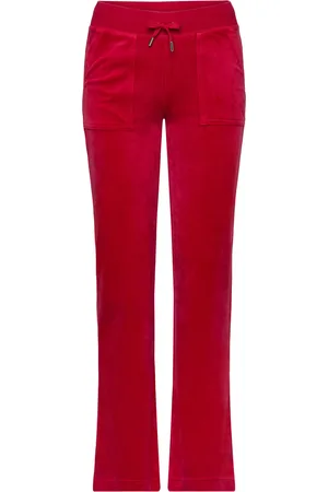 Juicy Couture Del Ray Pant Bottoms Trousers Joggers Red