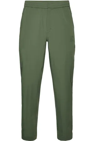 H2O Skalø Tech Pants Bottoms Trousers Joggers Khaki Green