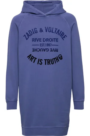 Zadig & Voltaire Dress Dresses & Skirts Dresses Casual Dresses Long-sleeved Casual Dresses Blue