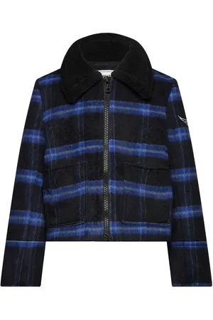 Zadig & Voltaire Jacket Ohut Takki Kuoritakki Blue