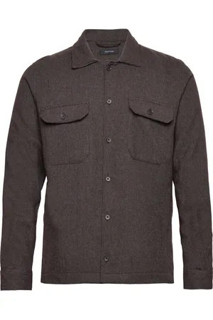 Matinique Mahelome Tops Overshirts Brown