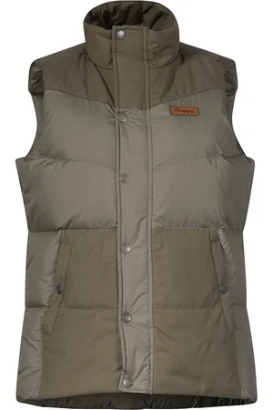 Bergans Nordmarka Outdoor Down Vest Women Sport Padded Vests Green