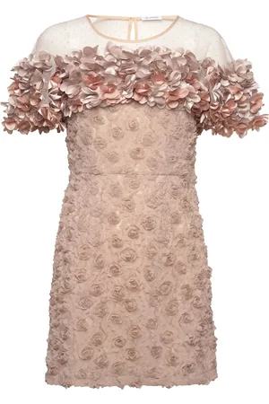 Ida Sjöstedt Keyla Dress Lyhyt Mekko Beige