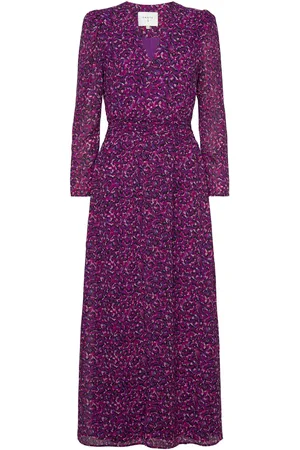 Dante 6 D6Vyana Printed Maxi Dress Maksimekko Juhlamekko Purple