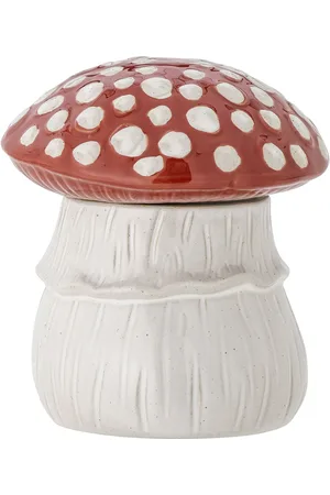 Bloomingville Sophine Jar W/Lid Home Meal Time Baking & Cooking Cookie Jars Red