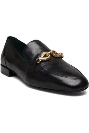 Tory Burch Jessa Loafer Designers Flats Loafers Black