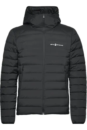 Sail Racing Spray Down Hood Sport Jackets Padded Jackets Black