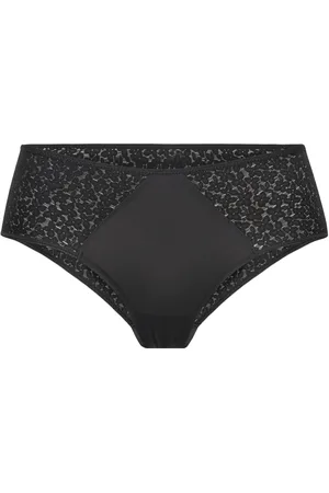 Chantelle Norah Covering Shorty Designers Panties Briefs Black