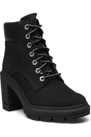 Timberland Mid Lace Up Boot Shoes Boots Ankle Boots Laced Boots Black
