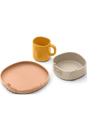Liewood Kine Tableware Set Home Meal Time Dinner Sets Multi/patterned