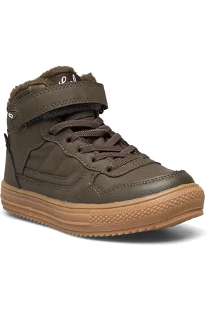 LEAF Sandvik Korkeavartiset Tennarit Khaki Green