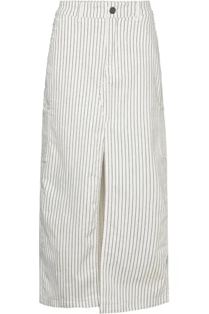 Sofie Schnoor Skirt Pitkä Hame White