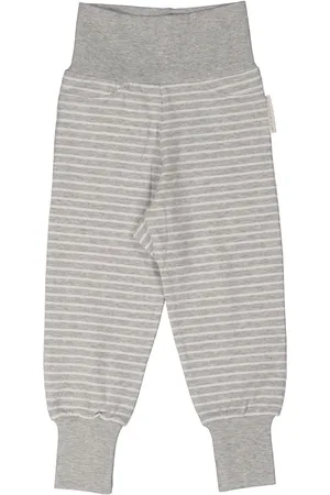 Geggamoja Baby Pant Classic Bottoms Leggings Grey