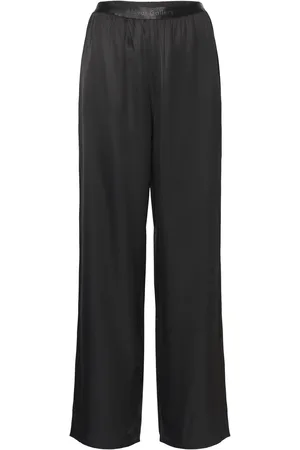 Ahlvar Gallery Ayla Trousers Bottoms Trousers Wide Leg Black