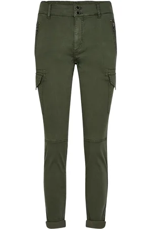 Mos Mosh Mmgilles Timaf Pant Bottoms Trousers Cargo Pants Green