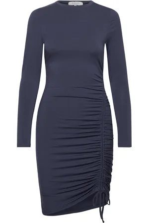 Rosemunde Viscose Dress Lyhyt Mekko Navy