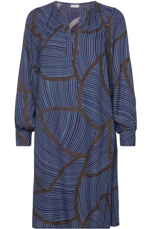 FRANSA Frgita Dr 2 Polvipituinen Mekko Blue