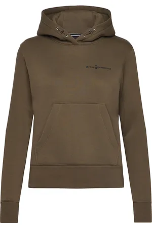 Sail Racing W Gale Logo Hood Sport Sweat-shirts & Hoodies Hoodies Khaki Green