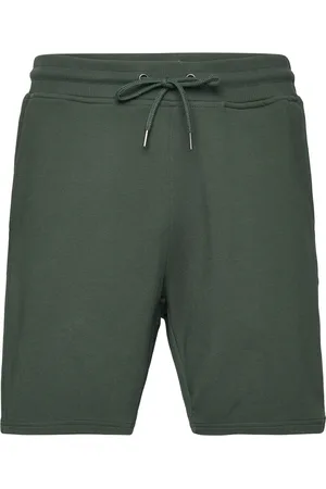 Bread & Boxers Lounge Shorts Bottoms Shorts Sweat Shorts Khaki Green