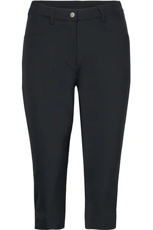 Abacus Lds Elite Capri Sport Trousers Capri Trousers Black