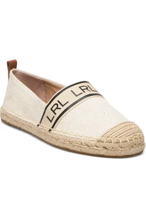 Ralph Lauren Caylee Iii Canvas Espadrille Matalat Sandaalit Espadrillot Cream