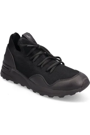 Ralph Lauren Trackster 200Ii Knit Sneaker Matalavartiset Sneakerit Tennarit Black