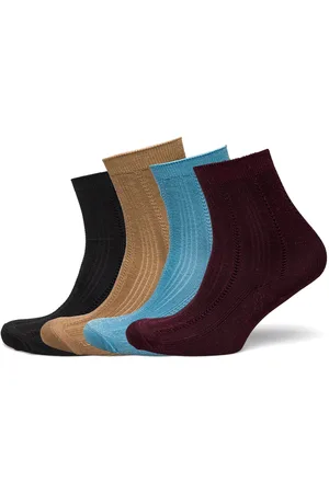Beck Söndergaard Glitter Drake Mix Sock 4 Pack Lingerie Socks Regular Socks Blue