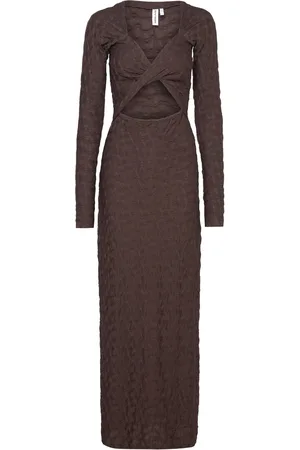 Résumé Tomosrs Dress Maksimekko Juhlamekko Brown