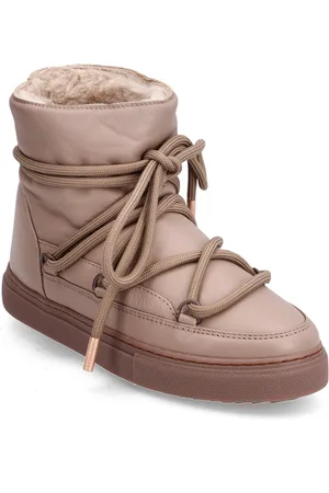 INUIKII Full Leather Shoes Wintershoes Beige