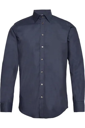 BOSWEEL SHIRTS EST. 1937 Slim Fit Mens Shirt Tops Shirts Business Navy