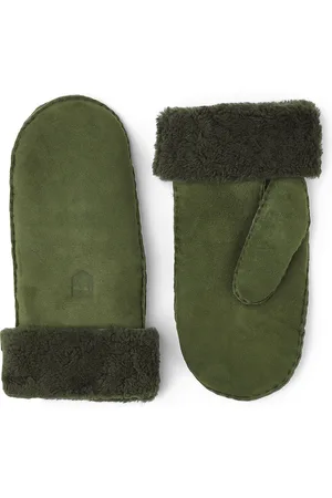 Hestra Sheepskin Accessories Gloves Thumb Gloves Green