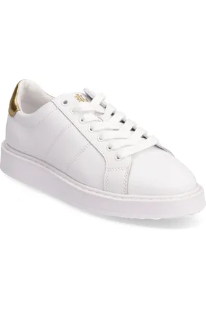 Ralph Lauren Angeline Iv Action Leather Sneaker Matalavartiset Sneakerit Tennarit White