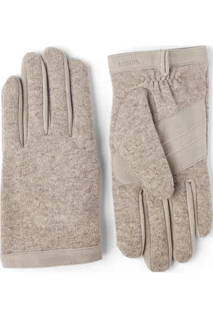 Hestra Ethan Beige Accessories Gloves Finger Gloves Beige